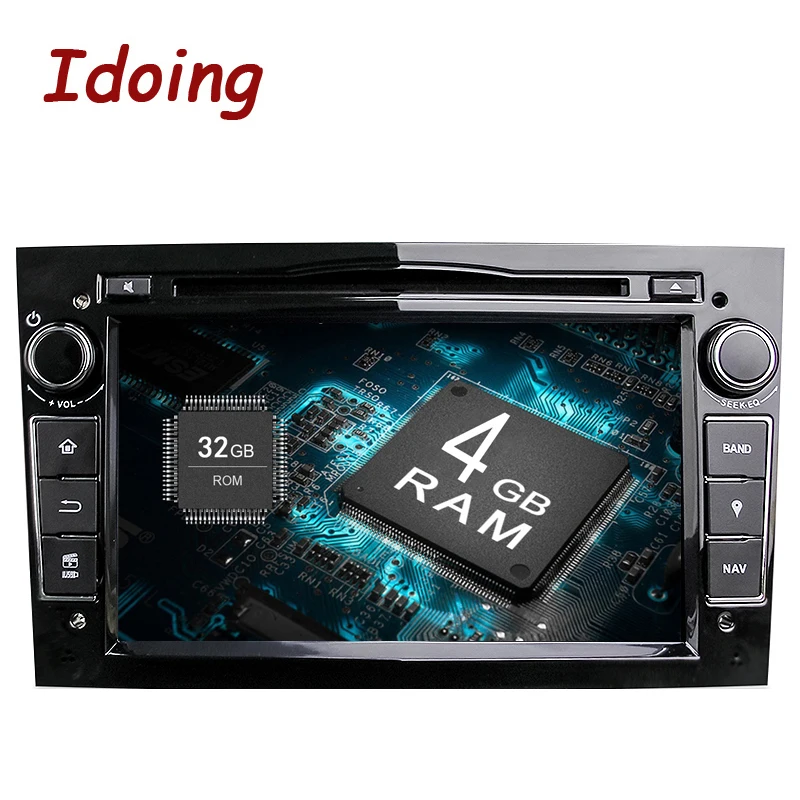 Idoing 2Din радио автомобильный DVD мультимедийный плеер подходит Opel Vectra Corsa D Astra H