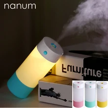 250ML USB Ultrasonic Humidifier for Home Car Air Freshener Essential Oil Diffuser Aromatherapy Mini LED Warm Light new 250ml ultrasonic air humidifier air freshener for home car aroma usb umidificador essential oil diffuser with led warm light
