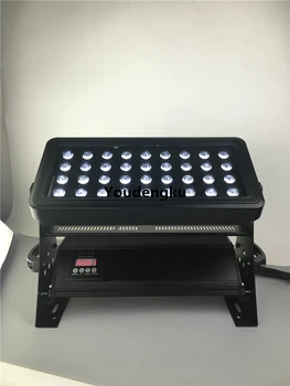 

6 pieces Outdoor Wall Lamps Lighting Fixtures IP65 36Pcs 10w 4 in 1 RGBW Wall Wash LED City Color Light