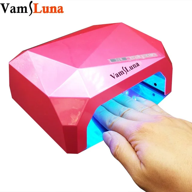 36w Ultraviolet Lamp Uv Light Nail Dryer Diamond Shaped Curing 36w Ultraviolet Lamp Uv Light Nail Dryer Diamond Shaped Curing Machine Gel Polish