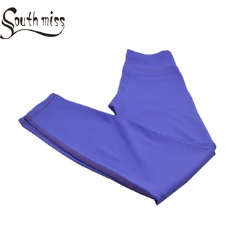 

Southmiss women's yoga active wear Female lhigh waist full length skinny yoga pants solid thick comfortable running leggings