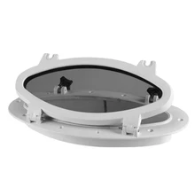 SEAFLO Oval Shape Porthole Caravan font b Accessories b font Decor Boat Porthole Hatch
