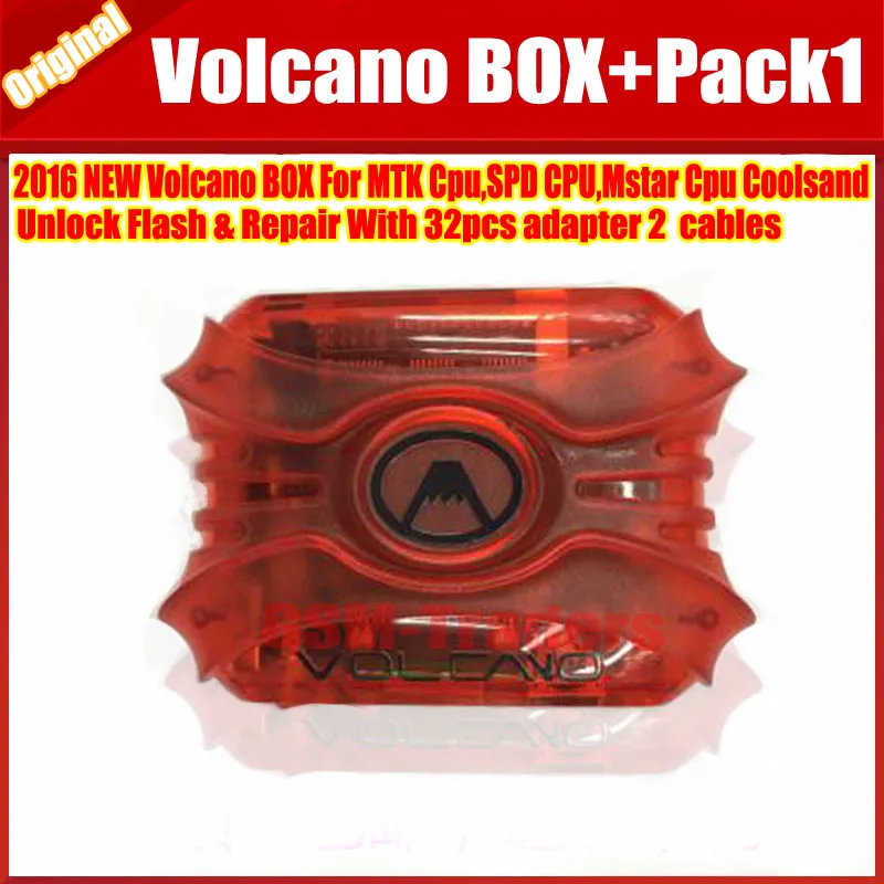 bilder für Die Neueste Original Volcano Box Für Coolsand Entsperren Flash & Reparatur Mit 32 stücke adapter 2 kabel + PACK1 bilder für Die Neueste Original Volcano Box Für Coolsand Entsperren Flash & Reparatur Mit 32 stücke adapter 2 kabel + PACK1