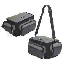 Квадратный водонепроницаемый рыбацкий рюкзак вместительный Многофункциональный приманка Рыболовная Снасть пакет Спорт Туризм Открытый сумка на плечо