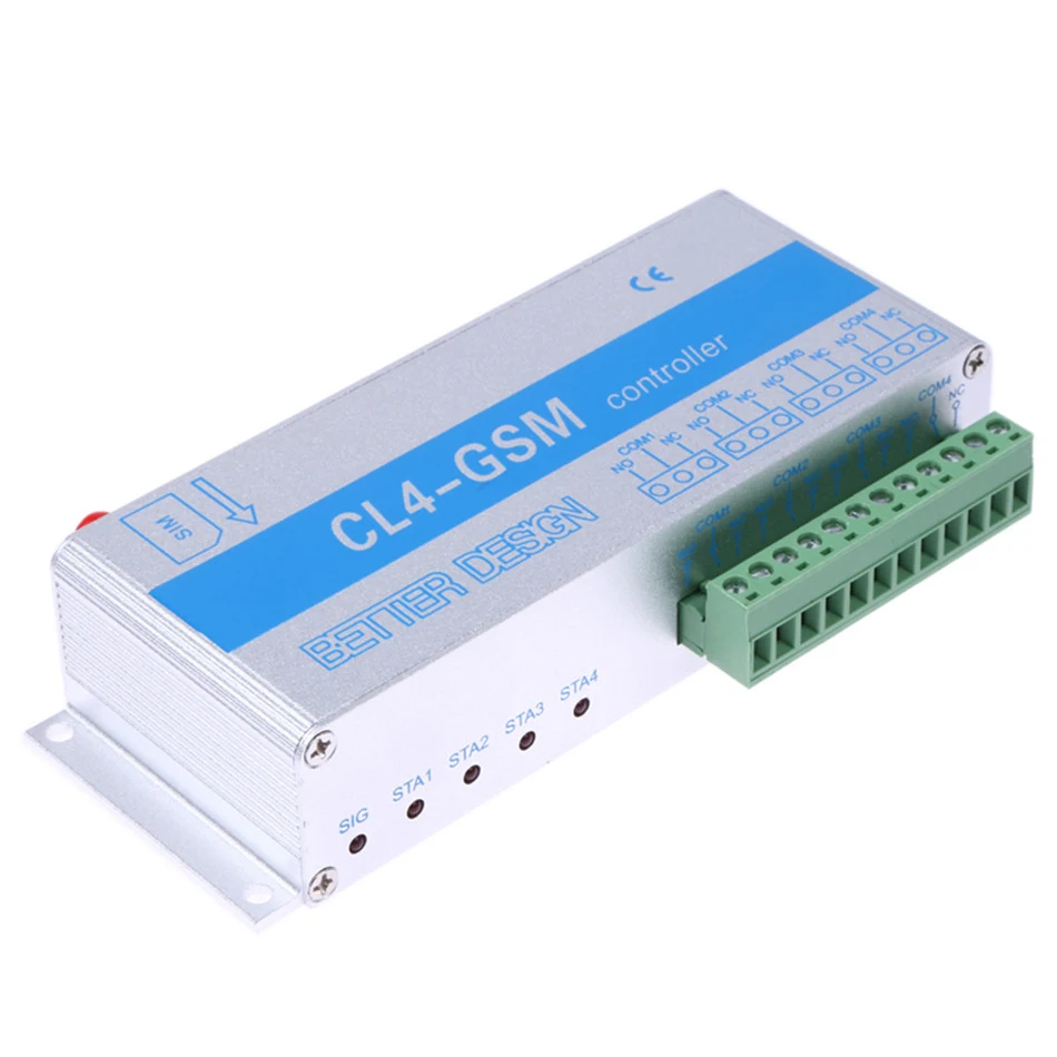 CL4-GSM Mobile Phone Remote Control Switch Controller Relay Intelligent SMS Pump