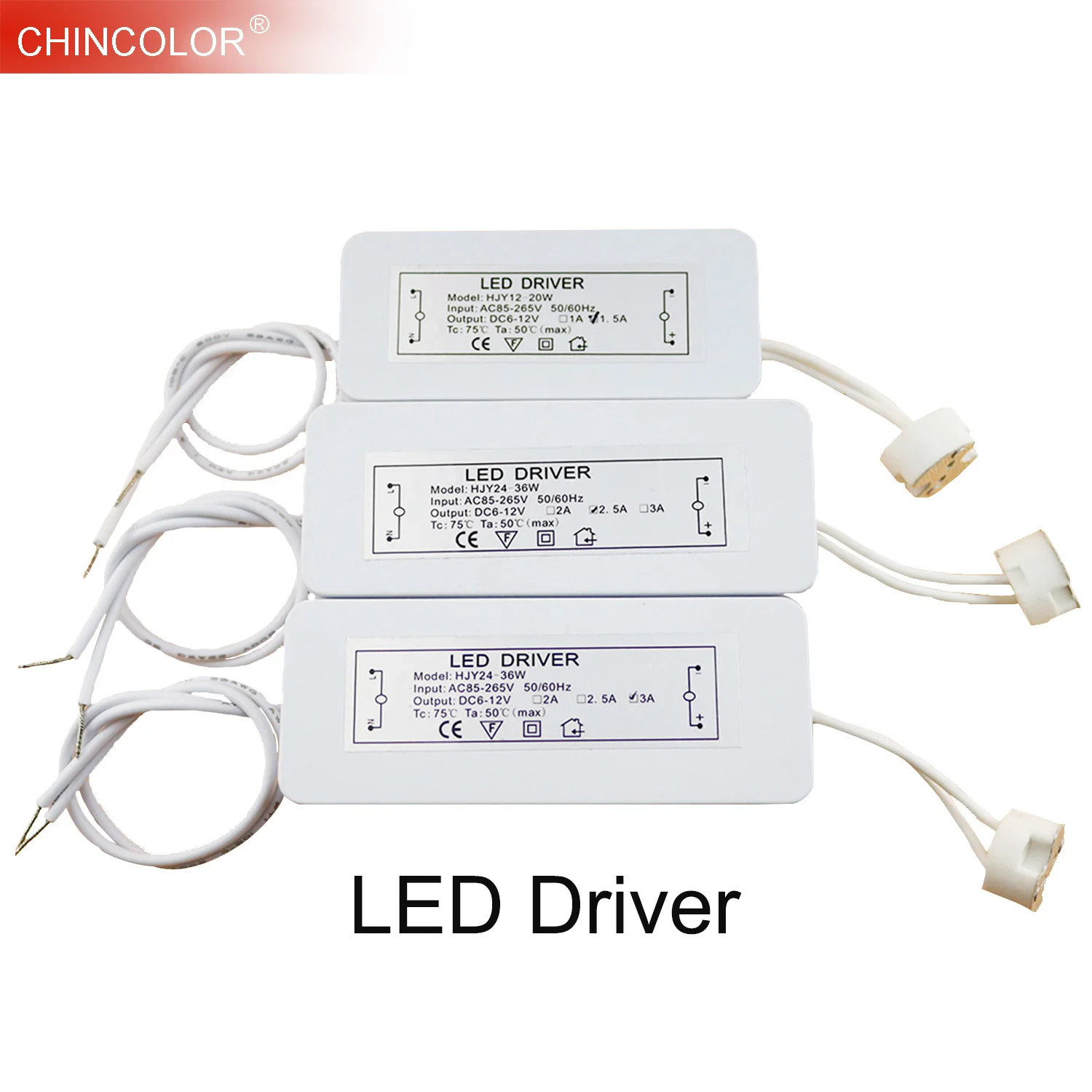 LED Driver font b Electronic b font Transformer 3W 36W AC85 265V to DC12V Lamp Cup