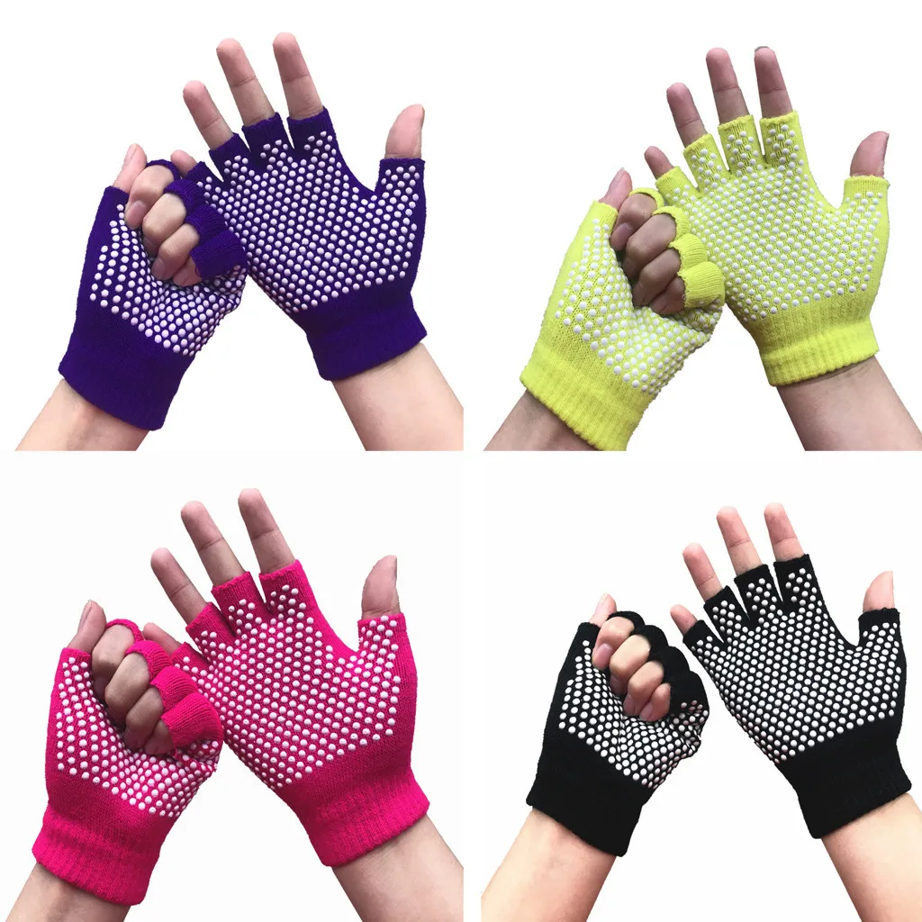 

Summer Men Women Fitness Gloves Gym Weightlifting Cycling Bodybuilding Training Thin Breathable Non-slip Half Finger Gloves s3