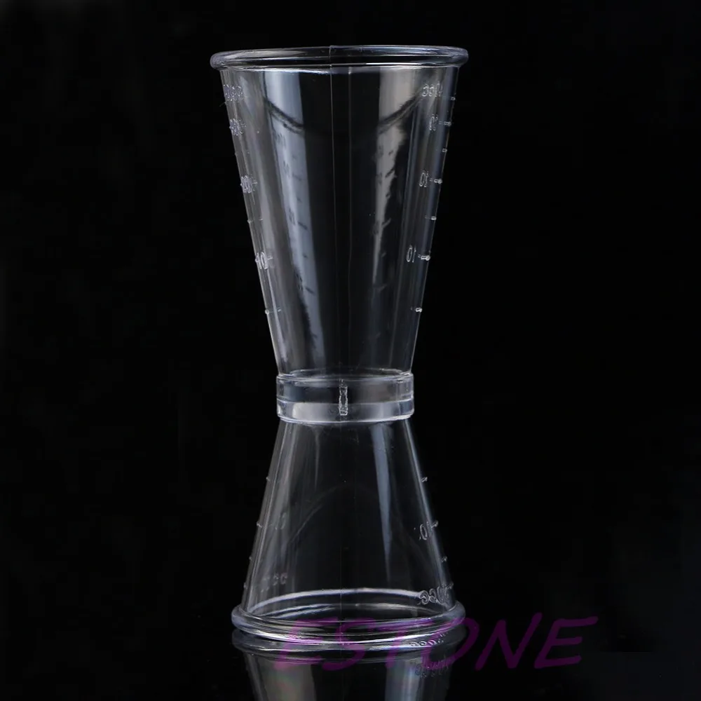 S / L Jigger Single Double Shot Cocktail Wine Short Drink Measure Cup Bar Party