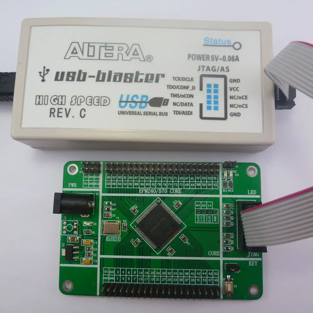 Программатор Epm240 Altera Core Fpga Cpld загрузка Jtag и Usb Blaster | Электроника