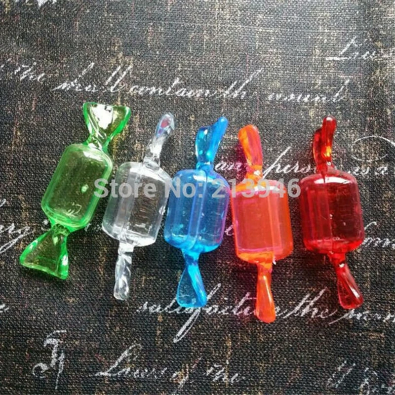 

8*2.5CM 20Pcs/Lot Mix Colors Candy Tone Jewelry Carrying Cases Acrylic Boxes Holder Jewelry Packaging