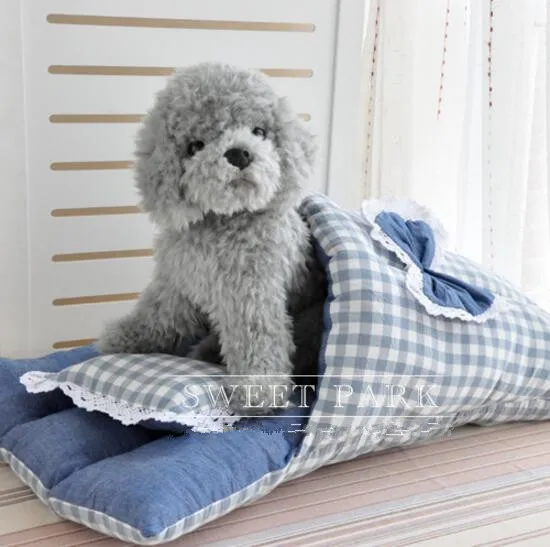 Dog Mat Cat Sofa Pet Bed Sleep Bag Teddy Cat Puppy Soft House Fall Winter Nest Kennel - Цвет: 6