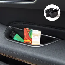 DWCX черный 2 шт. передняя дверь подлокотник коробка для хранения Контейнер держатель для Mercedes-Benz W212 E класс 2010 2011 2012 2013