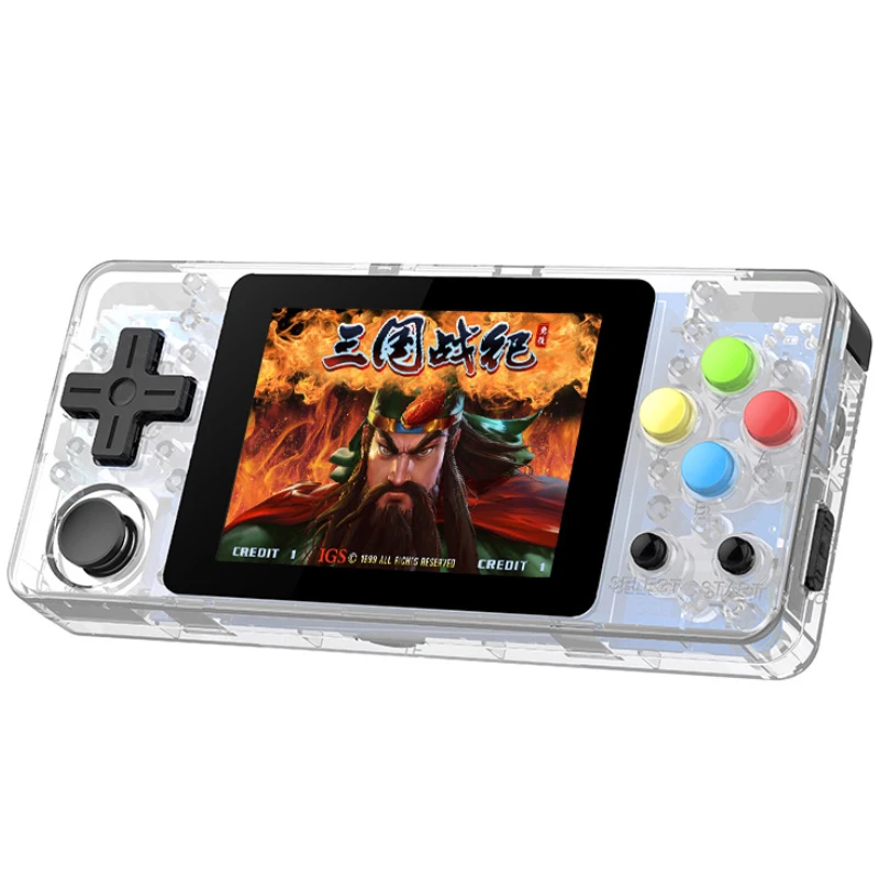 LDK white LDK Landscape Version+32GB TF card, 2.6-inch Screen Mini Handheld Game Console Handle Game Players Gift for Men Women Kids - Цвет: LDK white