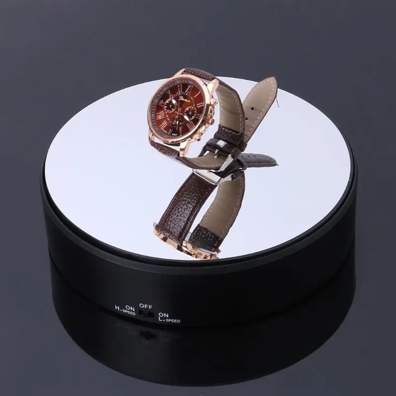  Adjustable Battery Powered Motorized Rotary Rotating Display Stand Turntable