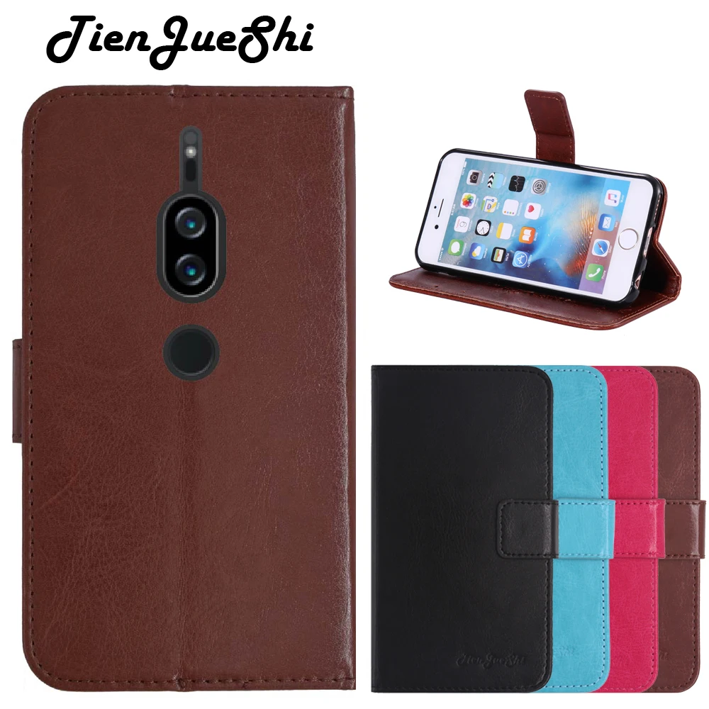 Чехол книжка TienJueShi, силиконовый защитный кожаный чехол бумажник Etui для Sony Xperia XZ2 Premium 5,8 дюйма|Сумки для телефона| | АлиЭкспресс