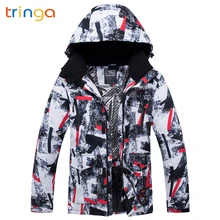 Бренд TRINGA зимний лыжный костюм Мужская лыжная куртка теплая водонепроницаемая ветрозащитная Лыжная и сноубордическая костюмы