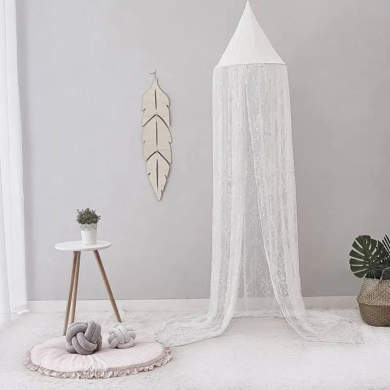 Nordic Circular White Canopy Bed Valance Kids Room Decoration Bed Tent Moustiquaire Princess Kids Girls Round Mosquito Net Nordic Circular White Canopy Bed Valance Kids Room Decoration Bed Tent Moustiquaire Princess Kids Girls Round Mosquito Net