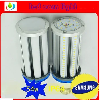 

10pcs/lot 54W E26 E27E39 E40 LED corn Street light high power viaduct lightings Epistar Samsung SMD5630 less AC85-277V DHL free