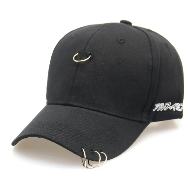 cap with rings Baseball Cap women men snapback caps Classic Polo Style