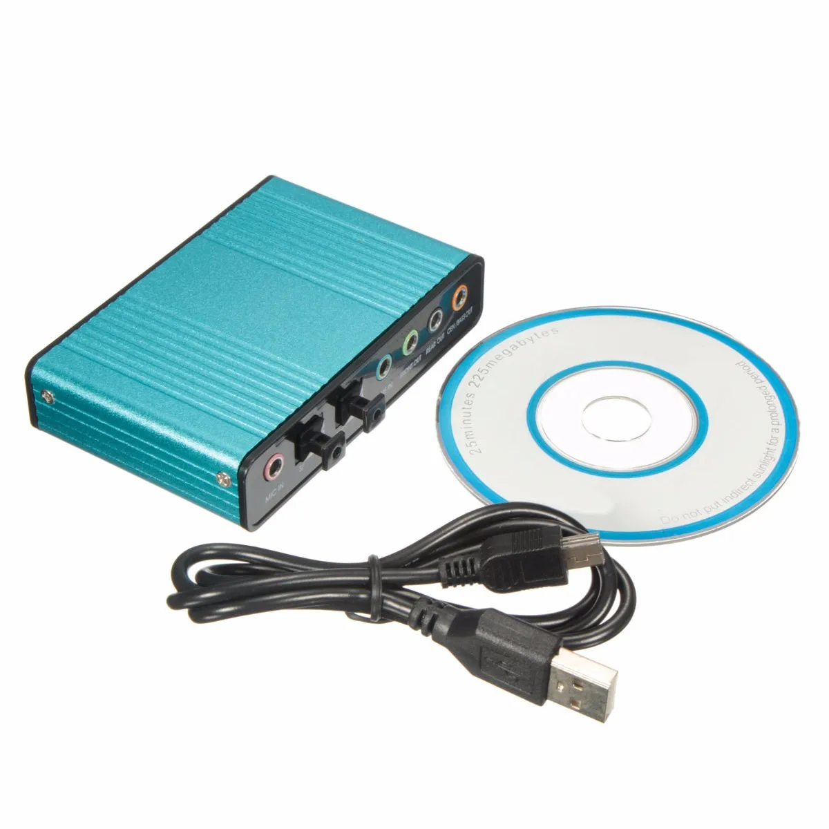 

USB 5.1 Channel External Optical Audio Sound Card Adapter for Laptop Notebook PC