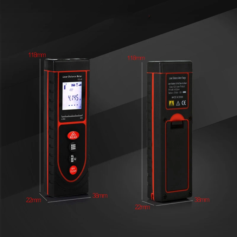 Prostormer 40 м портативный лазерный дальномер высокоточный Лазерная Лента