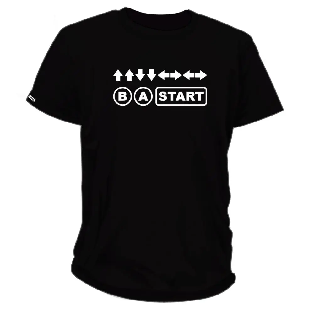 

Men T-Shirt Men Clothing Plus Size Konami Code Unisex T-shirt / Gamer / Cheat Code / Retro / Gift Tee Shirt