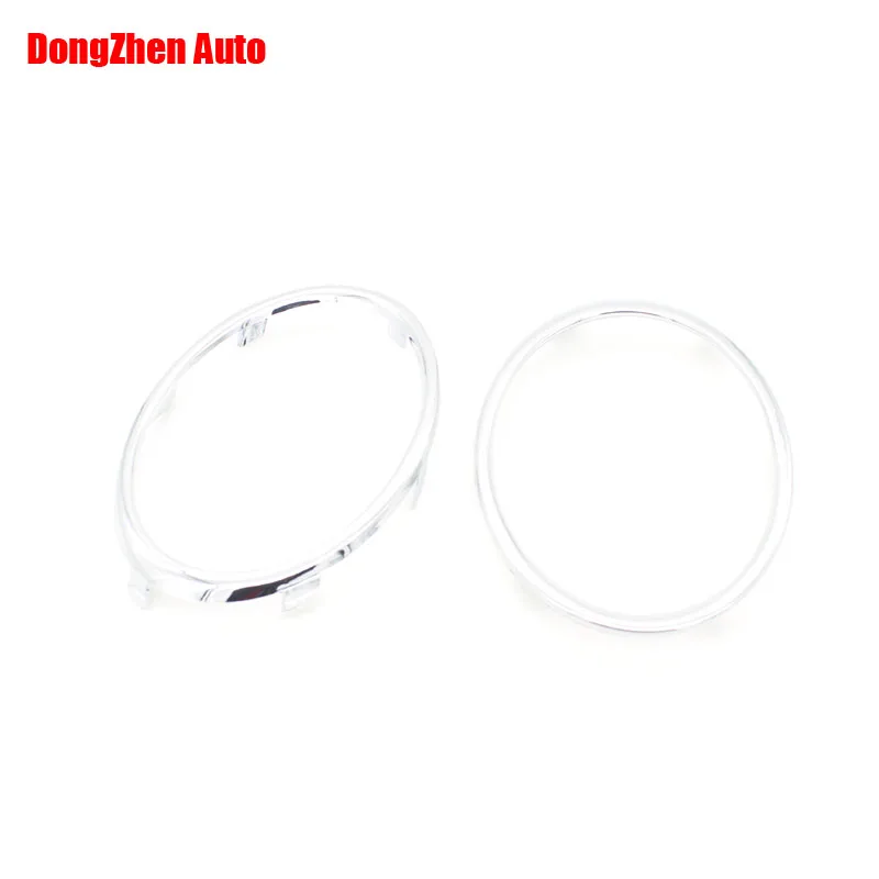 

Dongzhen 2X Auto Car Front Fog Light Fog Lamp Cover Trim Molding Ring Fit For AUDI A4 A4L B8 Car Cover Car-Styling Accessories