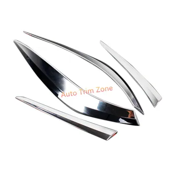 

Exterior 4PCS ABS Rear Light Taillight Lamp Upper Mouldings For Toyota Corolla E170 2014-2017 International version