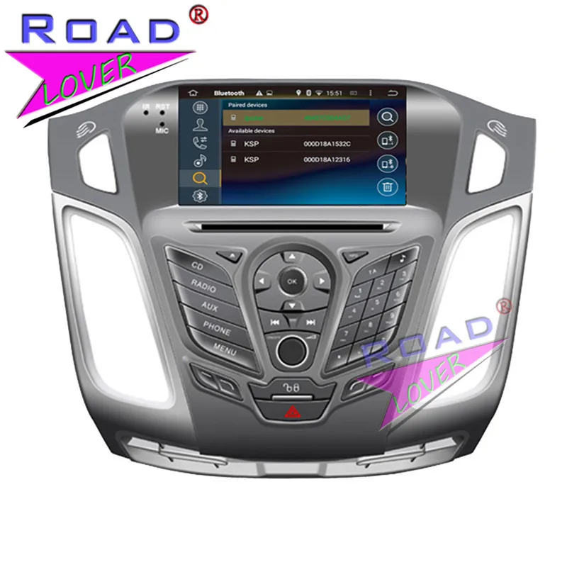 Автомобильный мультимедийный DVD плеер Roadlover Android 8 0 радио для Ford Focus 2012 стерео GPS