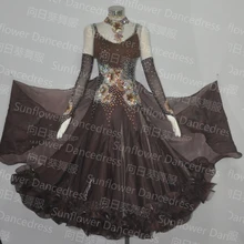 Новинка High-end стандартное платье для танцев Танцы конкурс платье бальное платье для вальса, бальных танцев платье