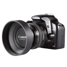 Neewer 58 мм 3 в 1 Складная Резиновая бленда объектива для CANON EOS 700D/650D/550D/400D/350D/300D/100D/60D или 58 мм фильтр резьба объектива