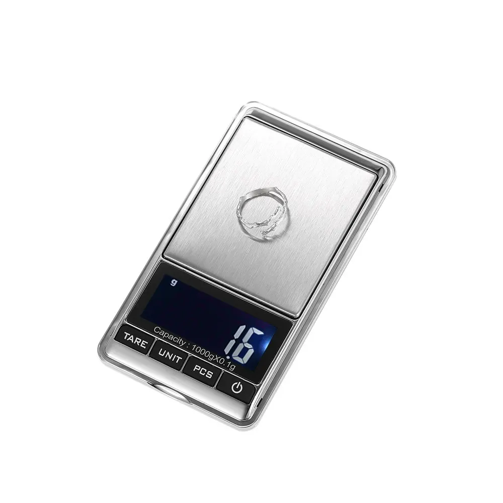 

1000*0.1g Mini Balance Digital Scale Pocket Precision Electronic Scales Multifunctional Weighing Scales for Jewelry Scales