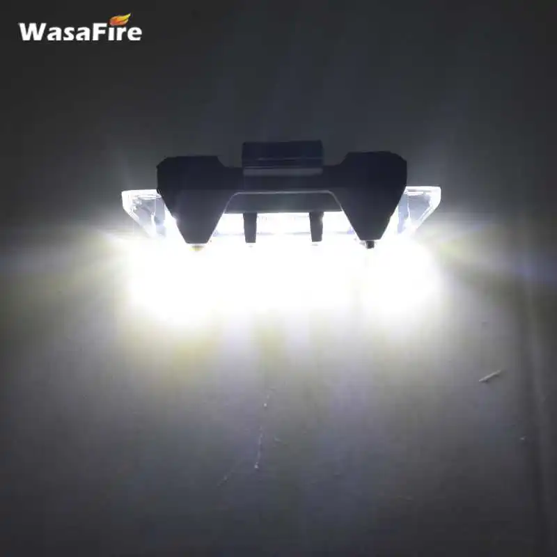 Top WasaFire Portable USB Rechargeable Bike Bicycle Tail Rear Safety Warning Light Taillight Lamp Super Bright Led luz bicicleta 16