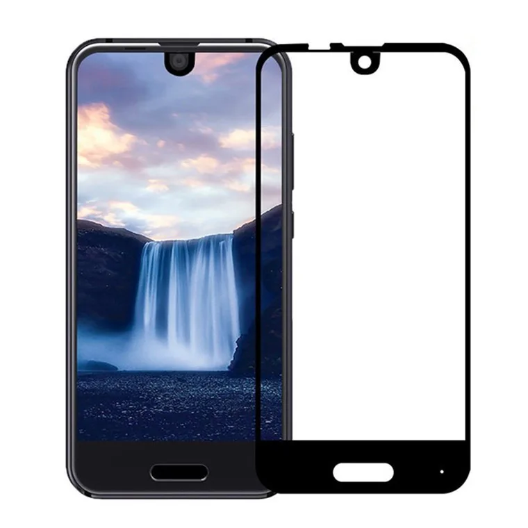

2PCS 3D Curved Tempered Glass For Sharp Aquos R2 compact Full screen Cover Screen Protector Film For Sharp Aquos R2 compact