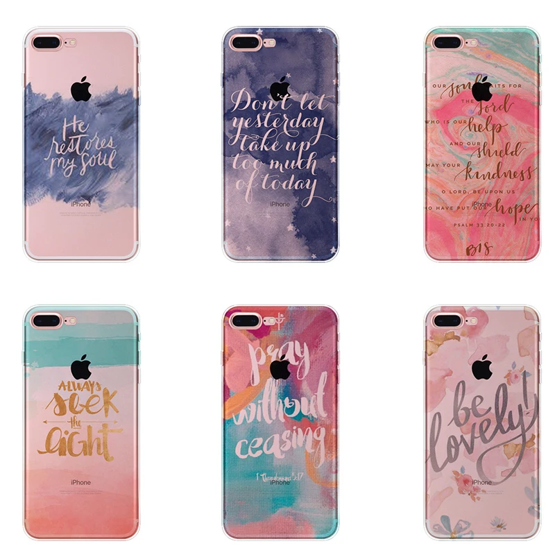 

For Iphone 5 6 6s Plus 7 7Plus Case Luxury Phone Graffiti Painted Oil Painting Colorful Design Cases Silicone Back Cover Coque