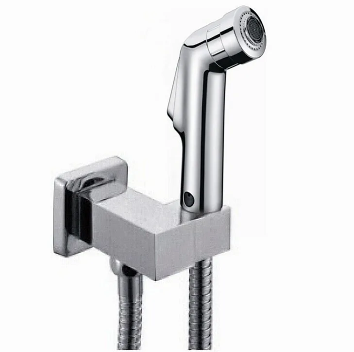 Copper Wall Mounted Holder & Hand Held Bidet Spray Shower Sprayer Lanos