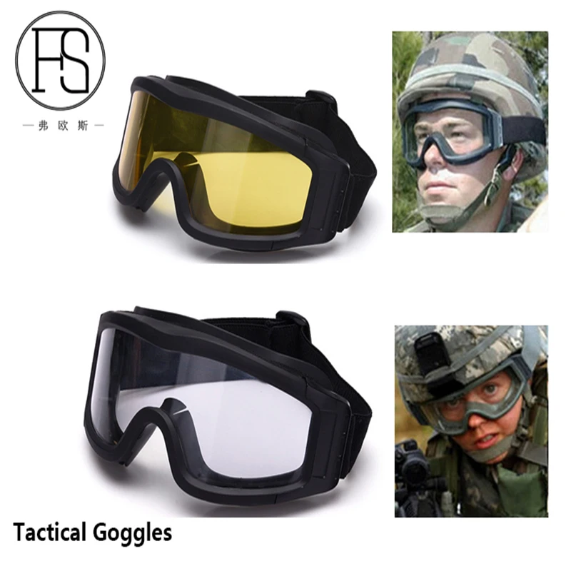 

Tactical Airsoft Military Goggles Tactical Sunglasses Hiking Shooting Hunting Glasses Outdoor Sport Sunglasses For CS Wargame