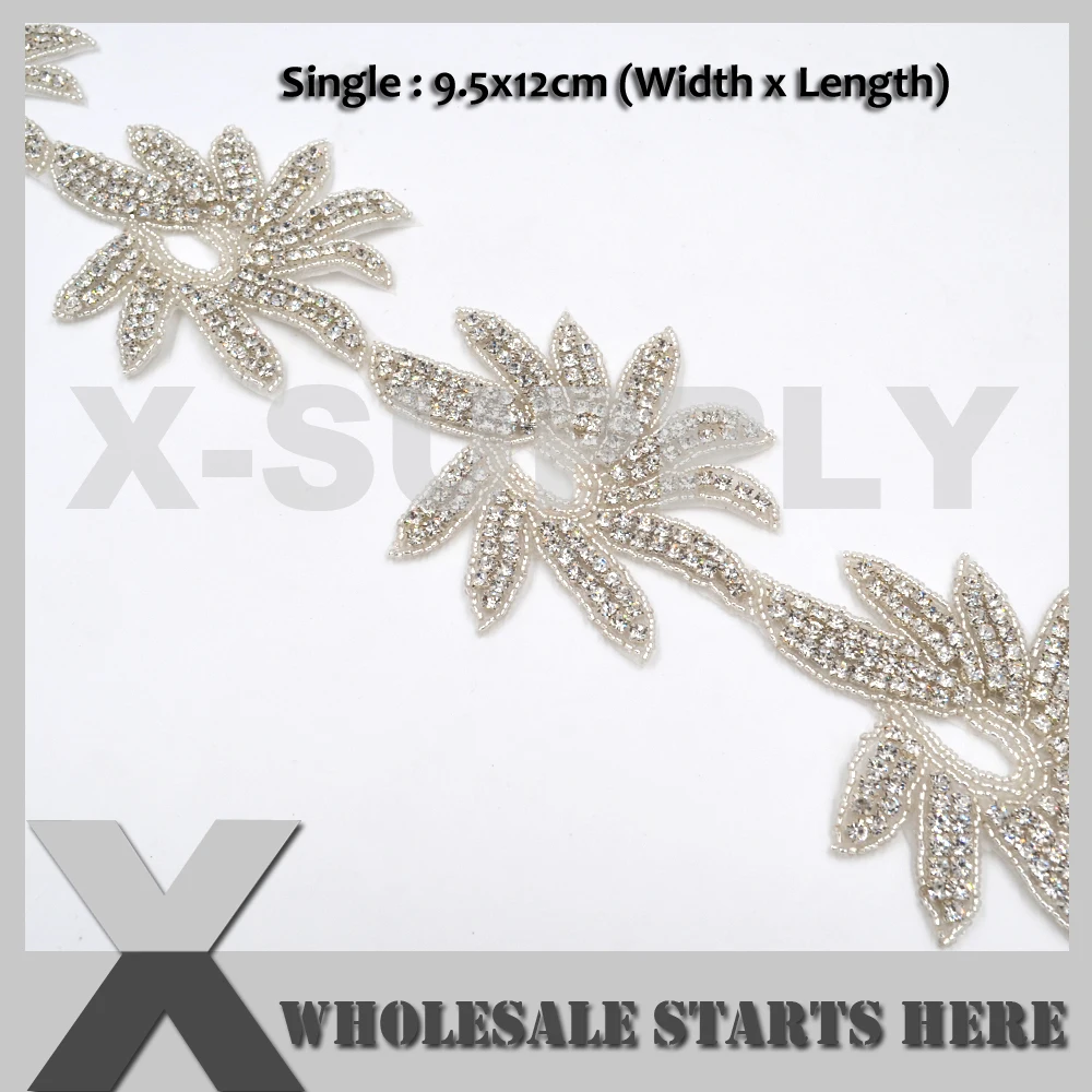 Beaded Trim,Bridal sash trim,Jewellery trim,Wedding trim,Headband Trim For Bridal Dress Sash