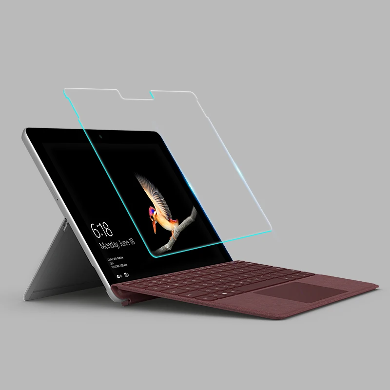 9 H HD мембрана из закаленного стекла для microsoft Surface Go 1" Защитная пленка для поверхности go laptop 10,1" Чехол