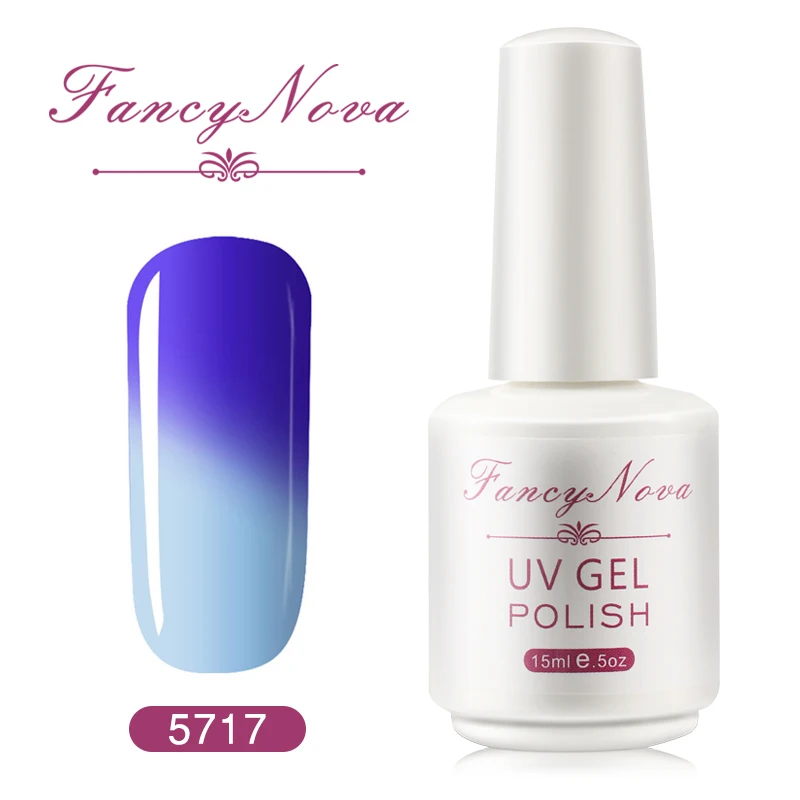 2017 Fancynova 15 мл сгвпоон де гель лак акриловая краска для ногтей lucky тепловой vernis полу