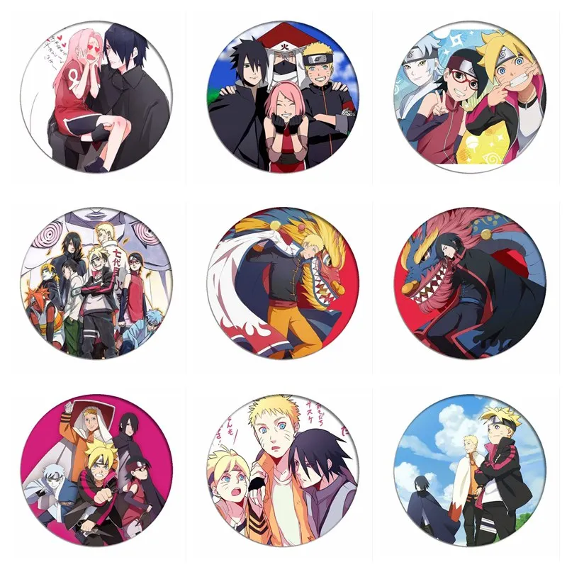 

1 шт., брошь в виде значок из фильма «BORUTO»
