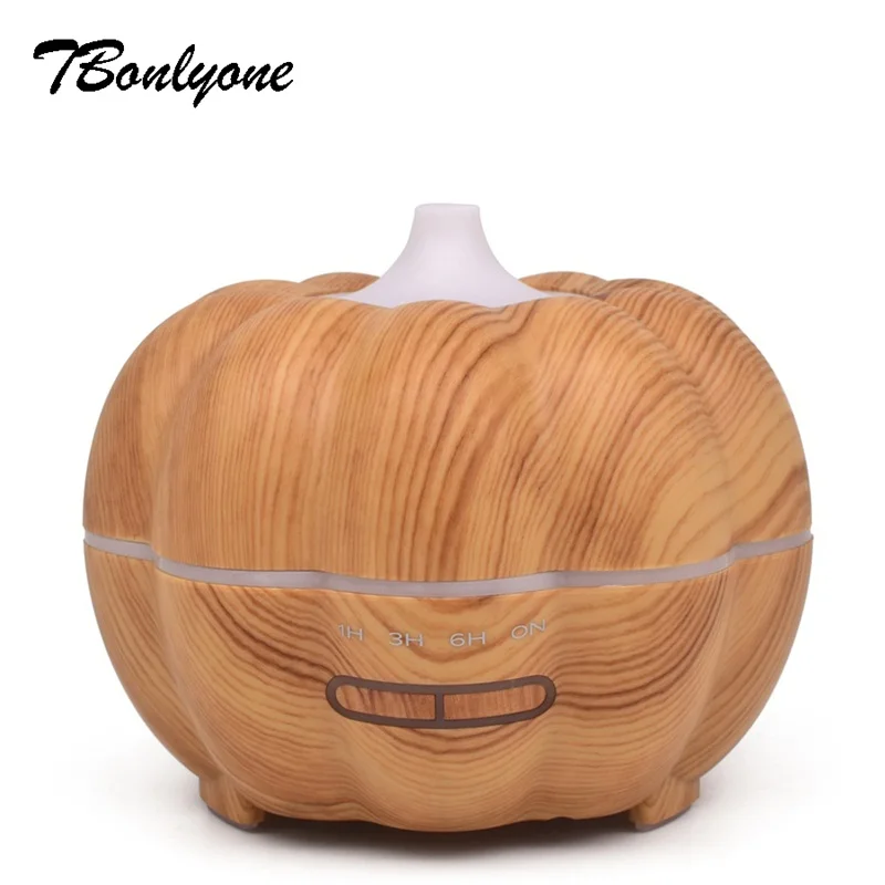 

TBonlyone 350ML Pumpkin Ultrasonic Aroma Air Humidifier Mist Maker Electric Aroma Diffuser Aroma Lamp Essential Oil Diffuser