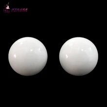 HIMABM 5.3cm Hot Stone Eye Massage Master Pair of Marble Cold Stone Spheres Balls stone cold
