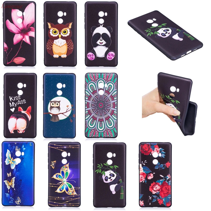 Модный Мягкий Силиконовый ТПУ чехол для Xiaomi Mi X2 на СПС Coque задние Чехлы телефона