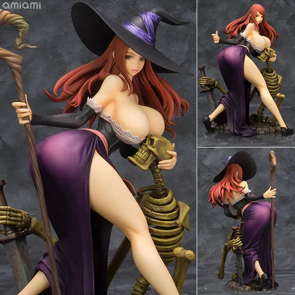 

New arrival 1/7 Scale 21cm Dragon's Crown Sorceress Resin Complete Figure GK model sexy action figure Collectible anime toys