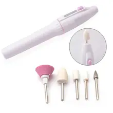 1 набор, профессиональная пилка для маникюра, педикюра, акриловая пилка для ногтей 2U91