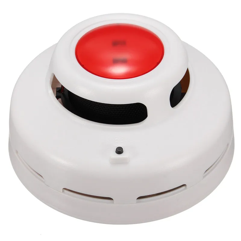 

Waterproof ABS Plastic Smoke Detector Alarm Home Security Safely Fire Alarm Gas Alarm Sensor System Red LED Flash White