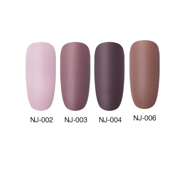 3.5ml 4 bottles set1 Матовый лак для ногтей NEE JOLIE Effetc, черный чистый цвет, розовый лак для ногтей, масляной лак, лак для ногтей, лак для ногтей - Цвет: 3.5ml 4 bottles set1