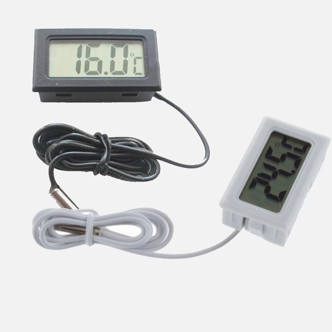 1 шт. Мини ЖК-дисплей инкрустация цифровой термометр датчик для холодильника/аквариума тестер температуры(-50C~ 110C) включает батареи
