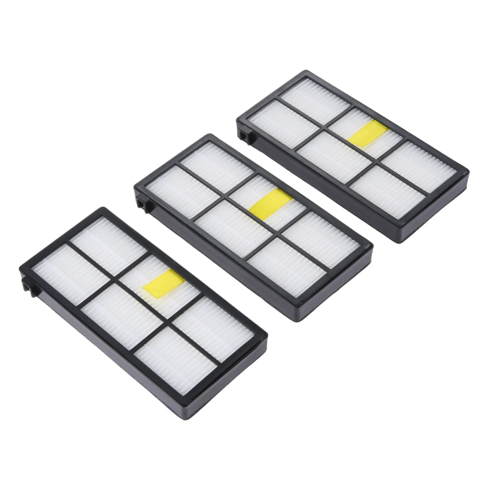 3Pcs Replacement Plastic HEPA Filter For IRobot Roomba 800 900 Series 800 870 880 980 Vacuum Cleaners Replacement Cleaner Parts